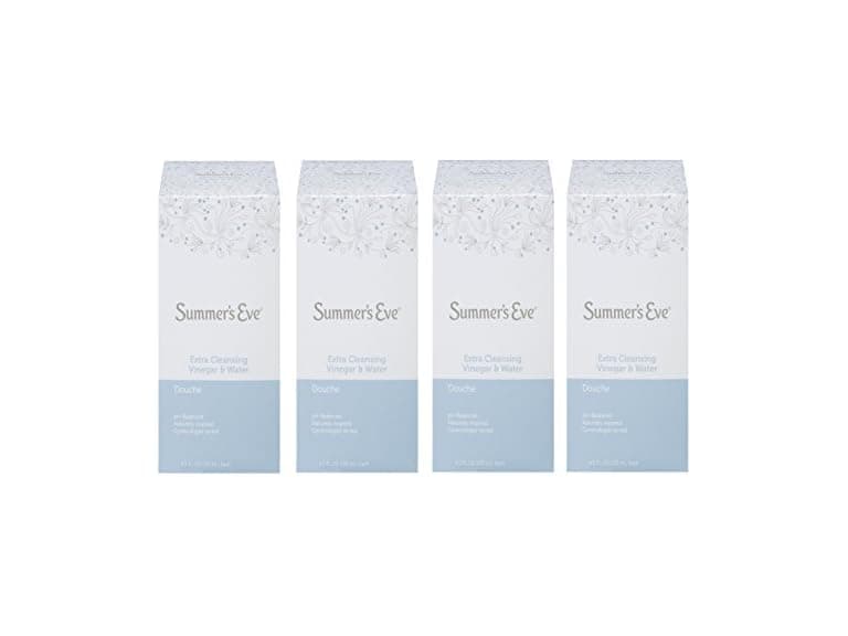 Summer's Eve Douche 4-Pack, Vinegar & Water - Image 1