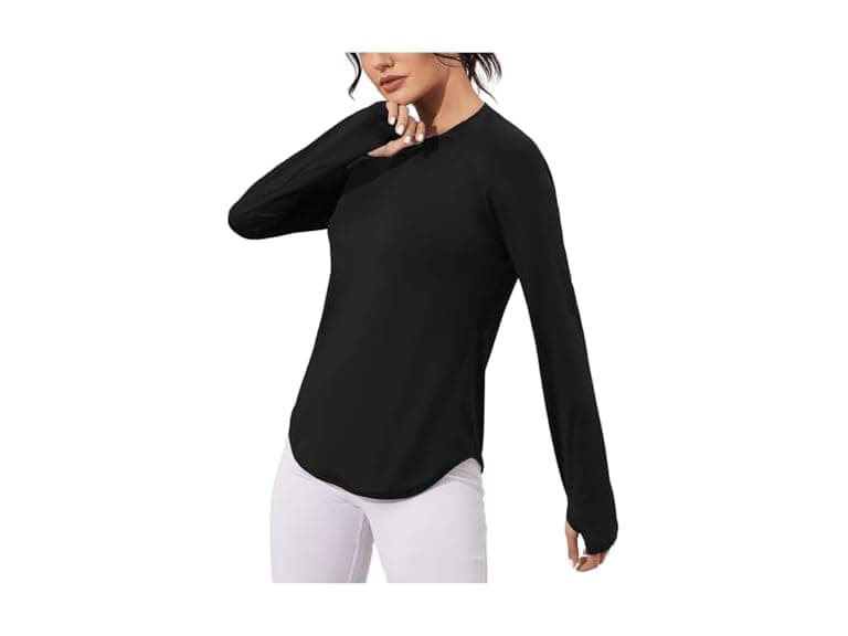 MakeMeChic Women (S) Long Sleeve Tops Shirts - Image 1