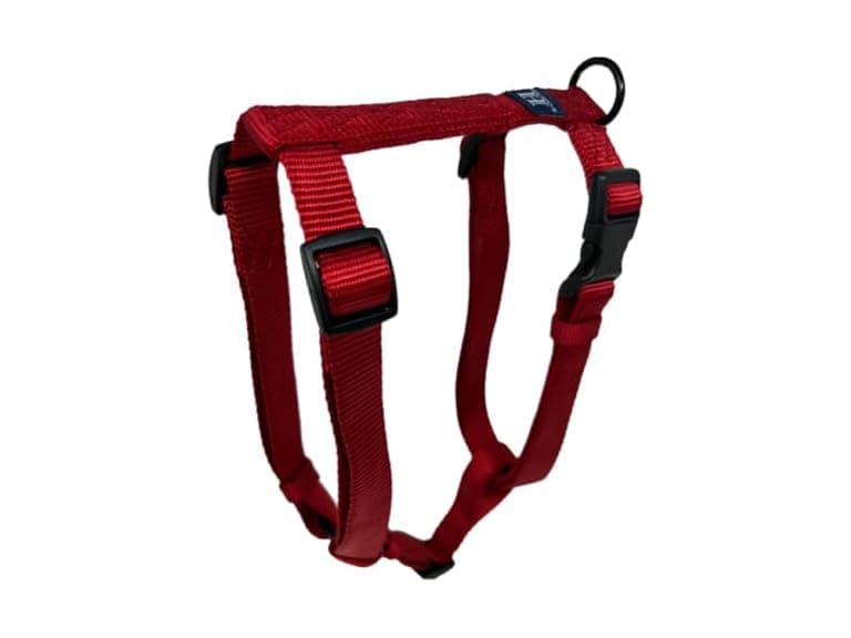 Hamilton Adjustable Comfort Nylon Dog Harness, Red - Image 1