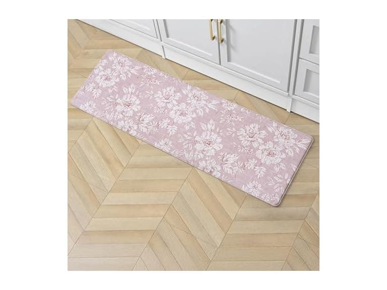 Laura Ashley Kitchen Mat Iris Floral - Image 1