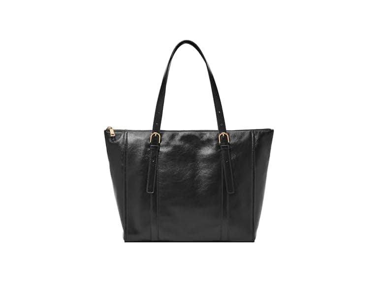 Fossil Women's Carlie Leather Tote Bag - Image 1