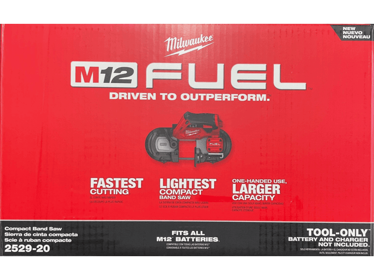 Milwaukee 2529-20 M12 FUEL 12V Compact Band Saw - Image 1