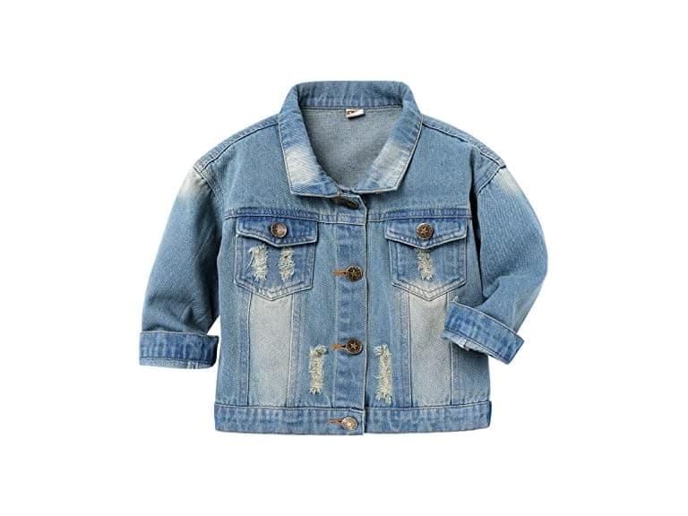 Ibtom Castle Girls (12-18 MOS) A-Line Coat - Image 1