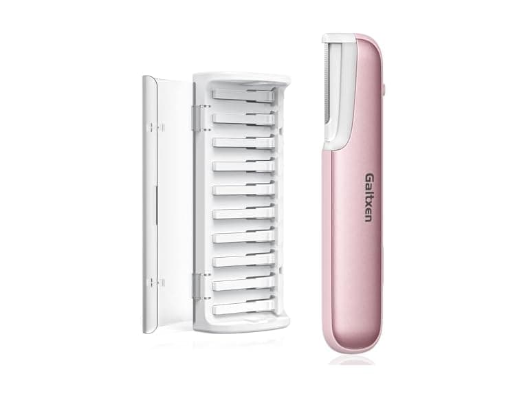 Galtxen Dermaplaning Tool Pink 10 Blades - Image 1