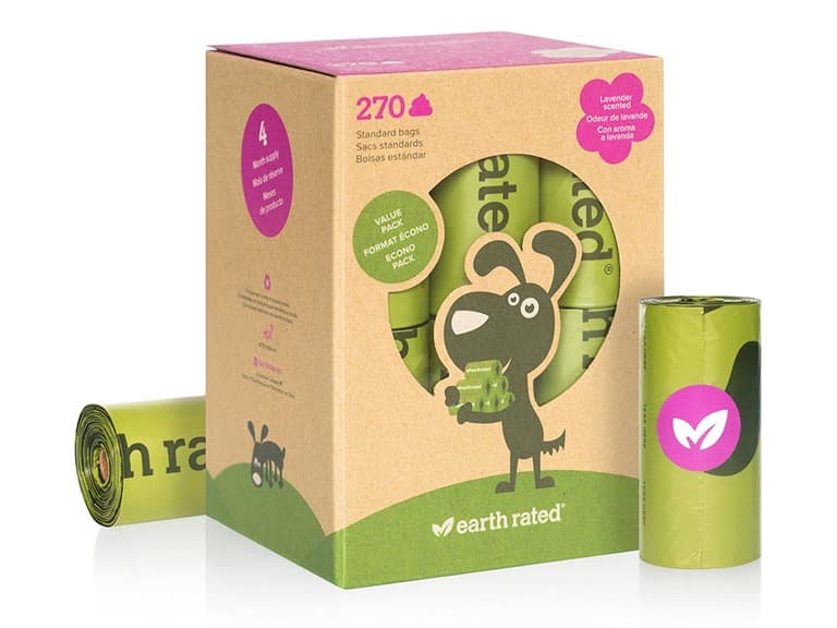 270CT Earth Rated Poop Bags for Dogs, Leak Proof - Image 1