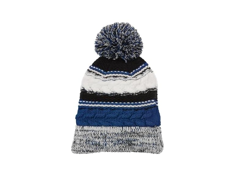 Sport-tek Boys (OS) Pom Pom Team Beanie - Image 1