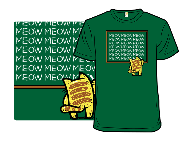 Meow Chalkboard - Image 1