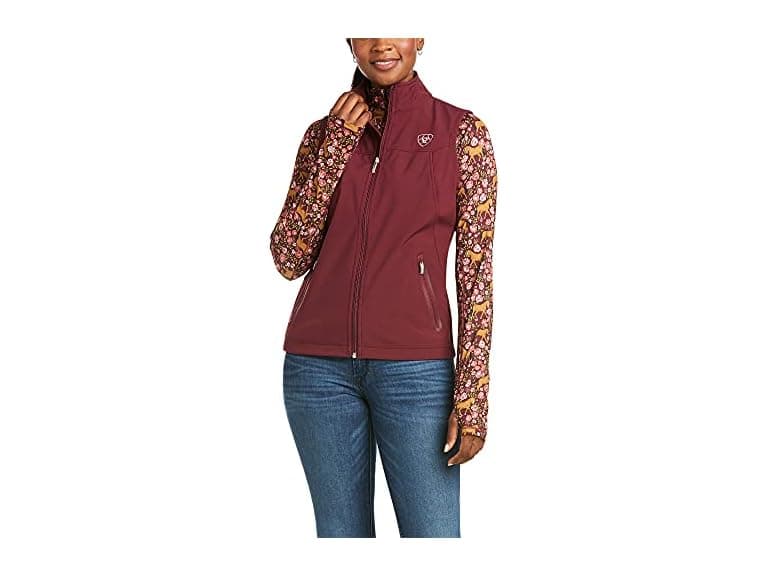 Ariat (M) New Team Softshell Vest - Image 1