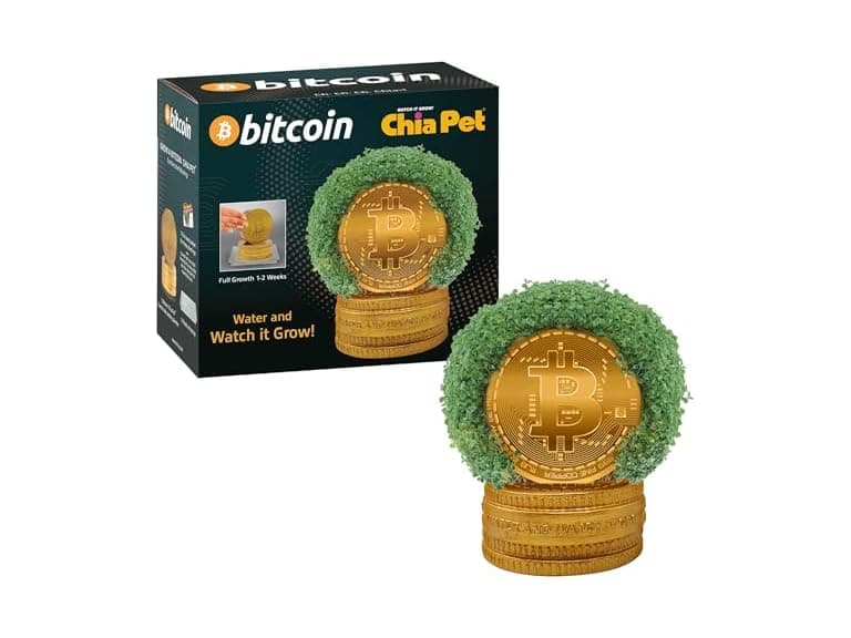 Chia Pet Bitcoin with Seed Pack - Image 1
