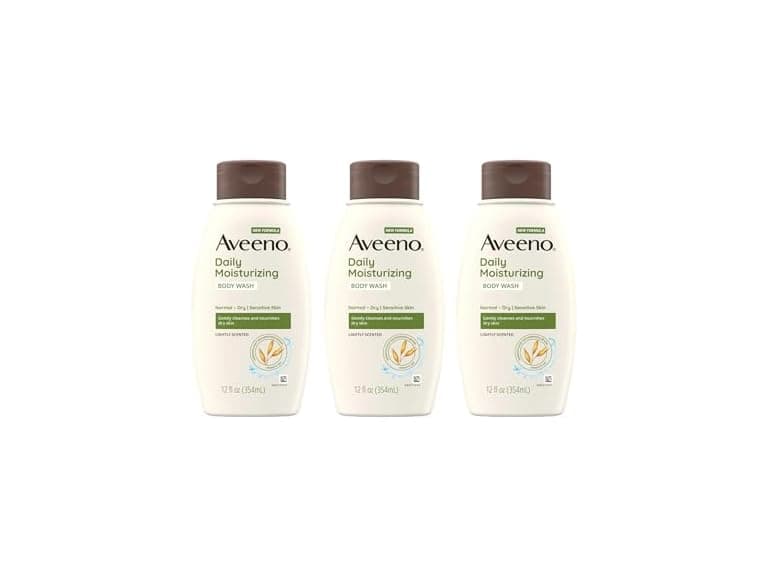 Aveeno Daily Moisturizing Body Wash 12oz 3 Pack - Image 1