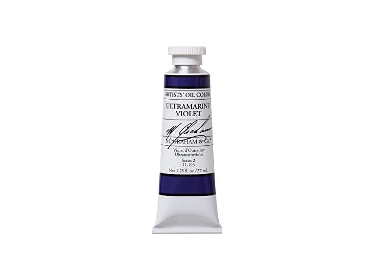 M. Graham & Co. Artist Oil Paint Ultramarine Violet - Image 1
