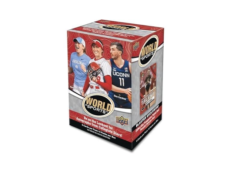 Upper Deck World of Sports Volume 1 Blaster Box - Image 1