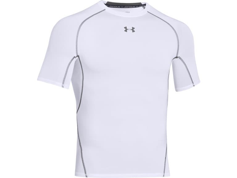 Under Armour Men's Compression Shirt LG White - Image 1
