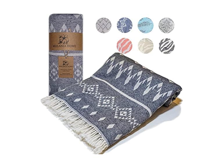 Turkish Beach Towel Oversized 37x72, Quick - Image 1