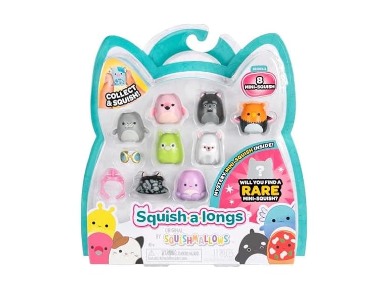 Squish-a-longs Mini-Squish 8-Pack (Wave 3, Style 3) - Image 1