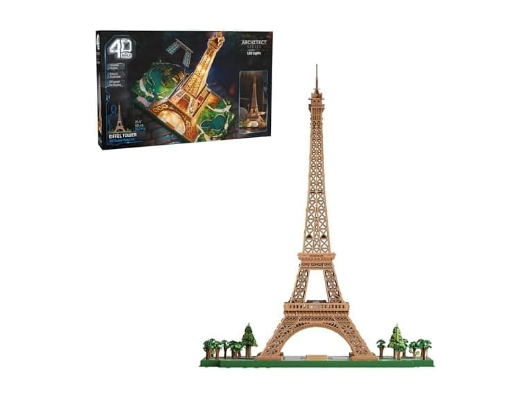 4D Build, Architect Series Eiffel Tower - Image 1