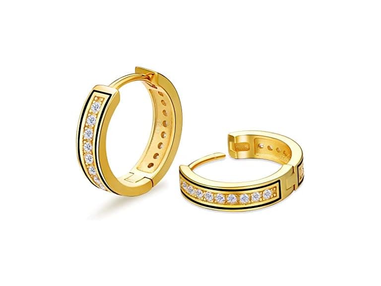KRKC&CO NS615078 Hoop earrings men - Image 1