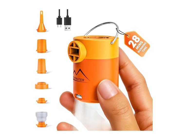 M KARMATER Ultra-Mini Portable Air Pump - Image 1