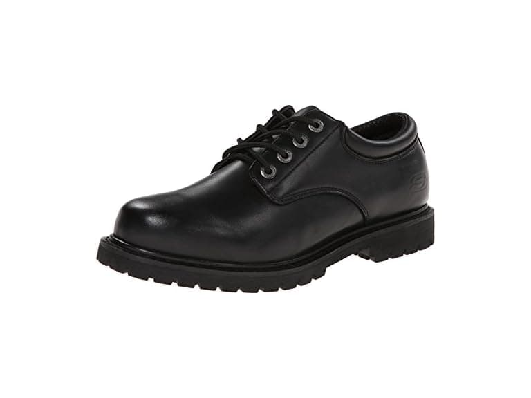 Skechers for Work Men's Slip Resistant Shoe,Black,10 M US - Image 1