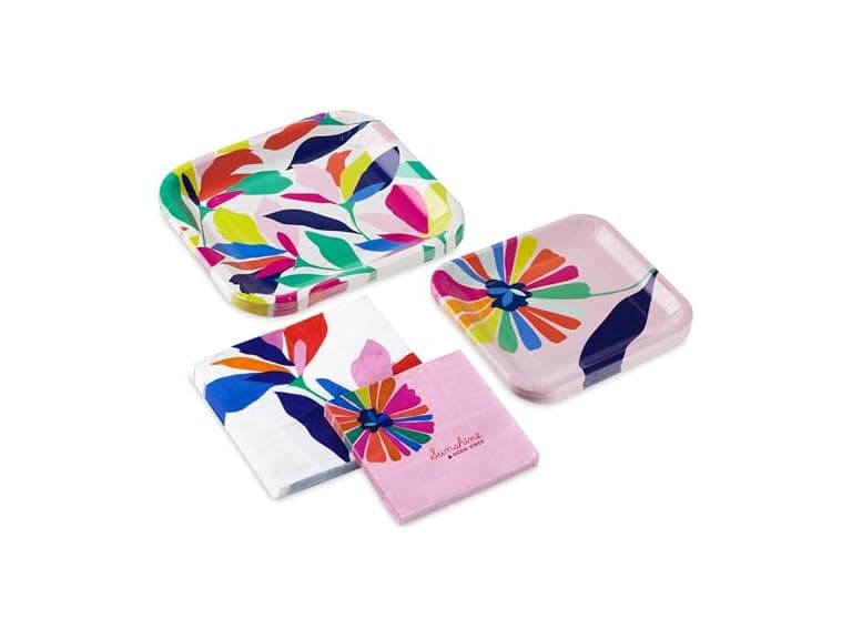 Hallmark Paper Party Plates and Napkins - Image 1