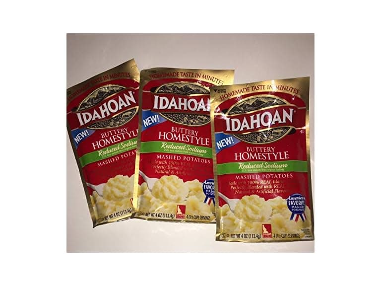 1PK Idahoan Reduced Sodium Buttery Homestyle Mash 4 oz - Image 1
