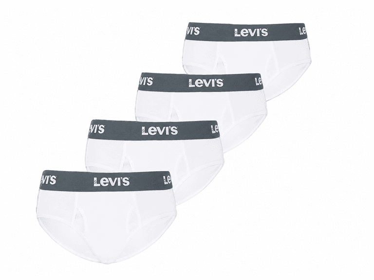 Levi's Mens Solid Basic Briefs - Image 1