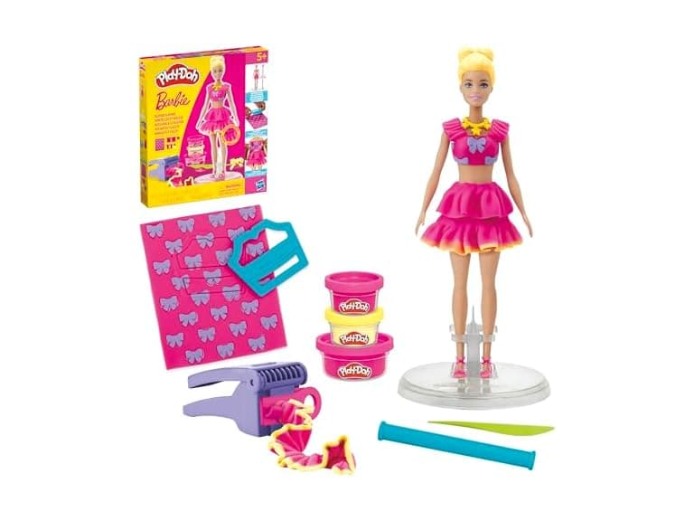 Play-Doh Barbie Ruffles and Bows Set - Image 1