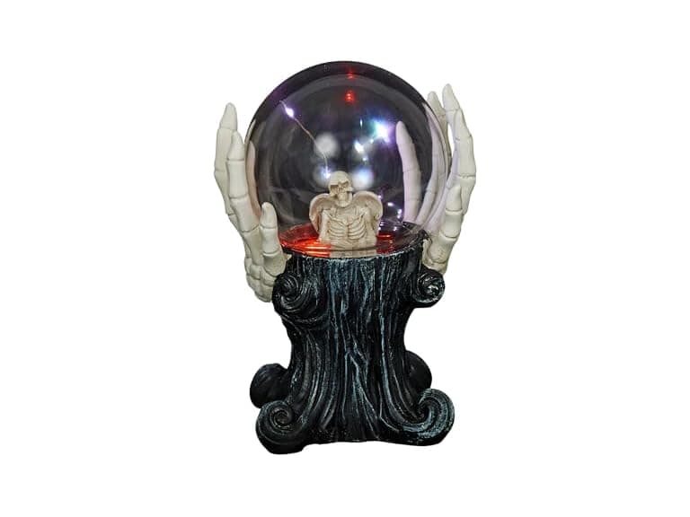 Alpine Corporation Halloween Color Changing LED Crystal Ball - Image 1