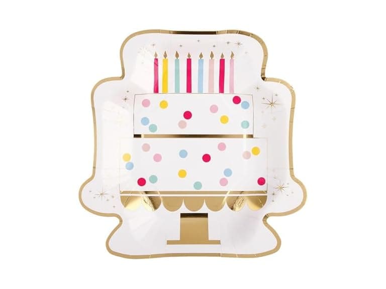 Slant Collections Supplies Gold Foil Rainbow Dots - Image 1