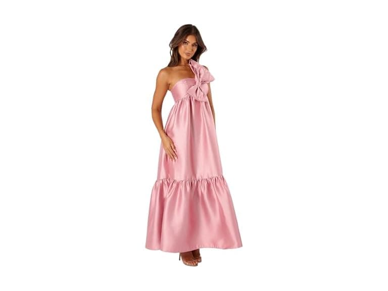 Petal & Pup Women (XL) Betina Bow Front Maxi Dress - Image 1