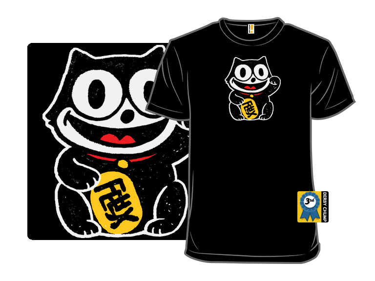 Lucky Black Cat - Image 1