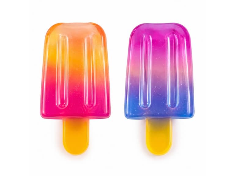 2-Pack Mystery Popsicle Squishy Toy - Image 1