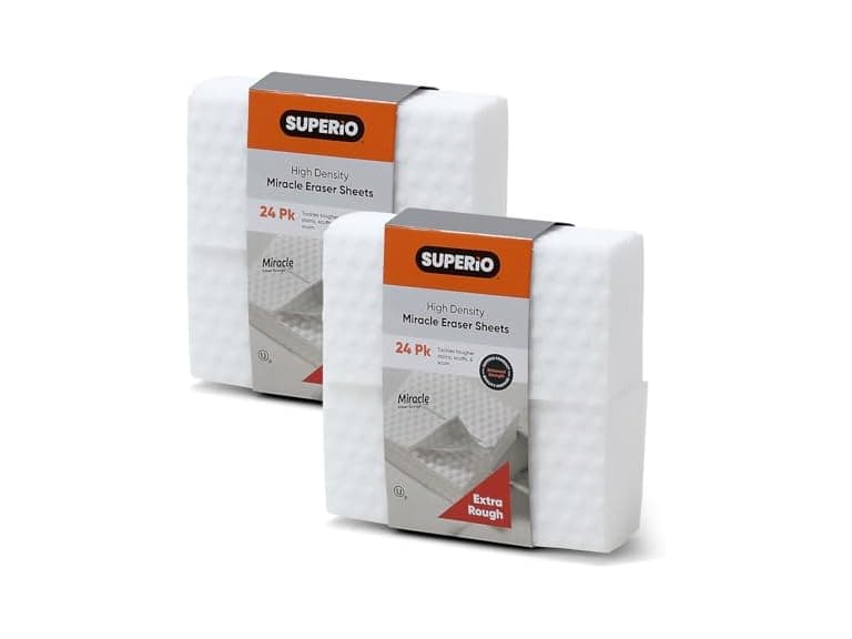 Superio High Density Miracle Eraser Sheets - Image 1