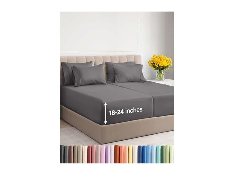 CGK 7 Piece Breathable Sheet Set - Image 1