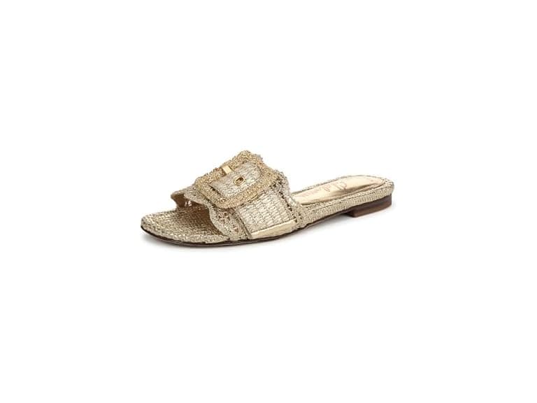 Sam Edelman Women's Bambi Flat Sandal, 8.5 (Open Box) - Image 1