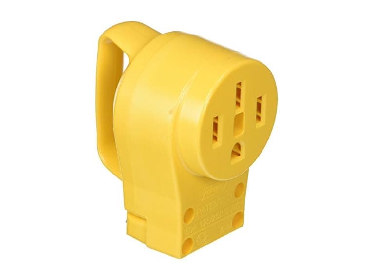Camco RV Receptacle 50 Amp - Image 1