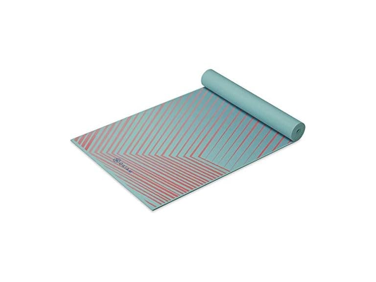 Gaiam Yoga Mat, Taffy, 6mm - Image 1