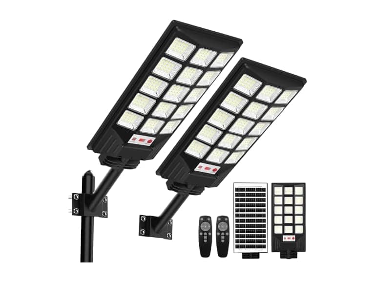 Brightever 8500K Solar Street Lights Outdoor - Image 1