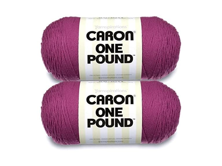 Caron One Pound Purple Yarn - 2 Pack - Image 1