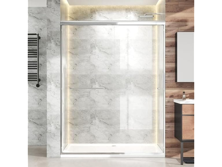 Double Sliding Shower Door - Image 1