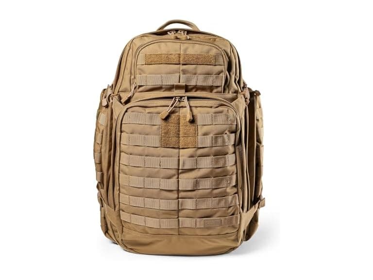 5.11 Tactical Backpack – Rush 72 2.0 – Pack and Laptop Compartment, 55 Liter, Large, Style 56565 – Kangaroo (Open Box) - Image 1
