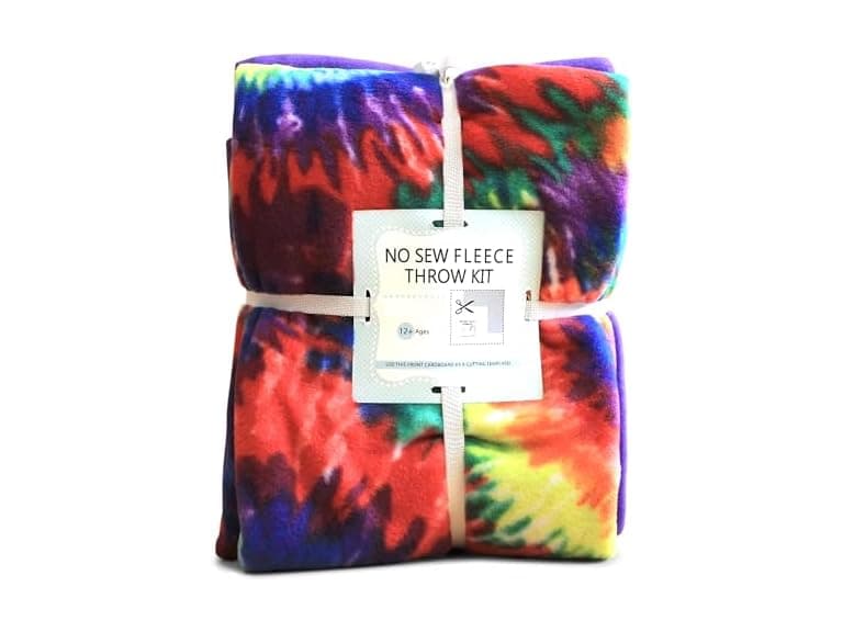 YourFleece No-Sew Throw Fleece Fabric DIY Blanket Kit - Image 1