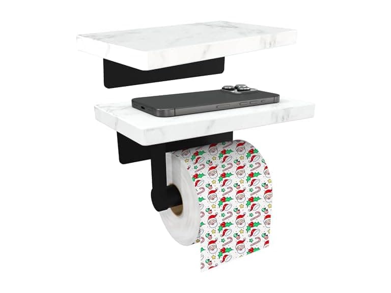 STYLWARE 2 Shelve Toilet Paper Holder - Image 1