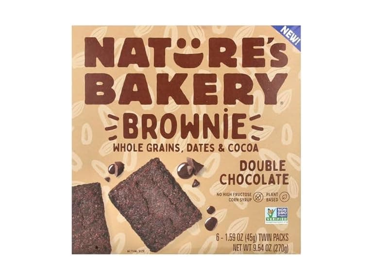 Nature's Bakery Double Choc 6ct - Image 1