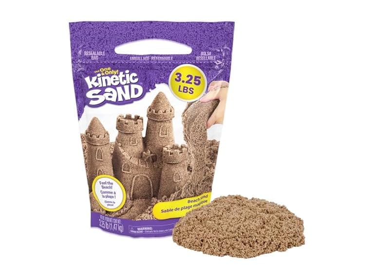 Kinetic Sand, 3.25lbs Beach Play Sand - Image 1
