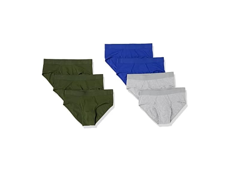 Amazon Essentials Men 7-Pack Cotton Jersey Brief - Image 1