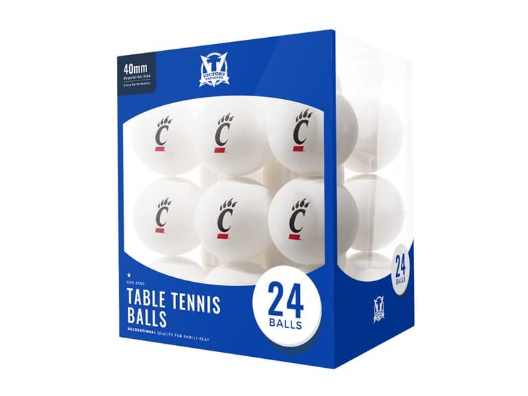 College Team Ping Pong Balls 24-Pack - Image 1