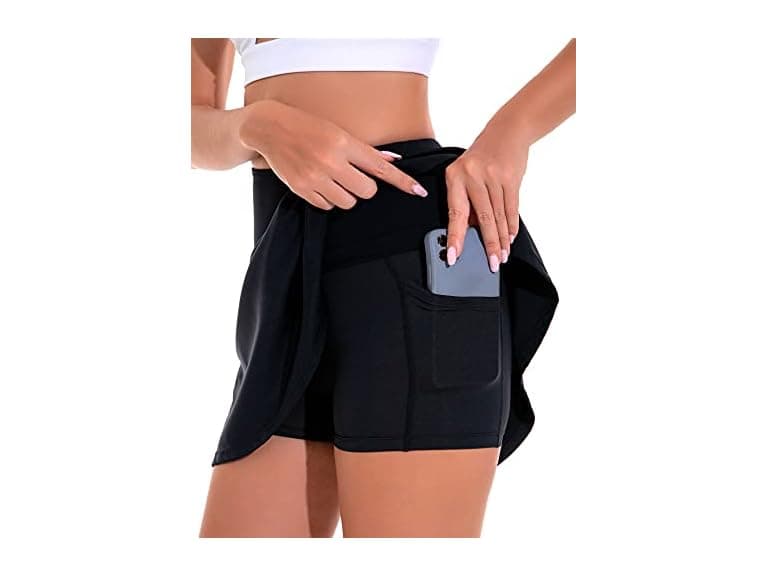 1a1a Women (L) Athletic High Waited Pockets Skirts - Image 1