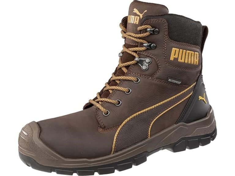 PUMA mens Conquest Brown Soft Toe- your choice of size - Image 1