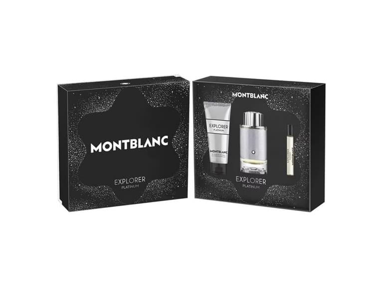 MontBlanc Explorer Platinum EDP Set for Men - Image 1